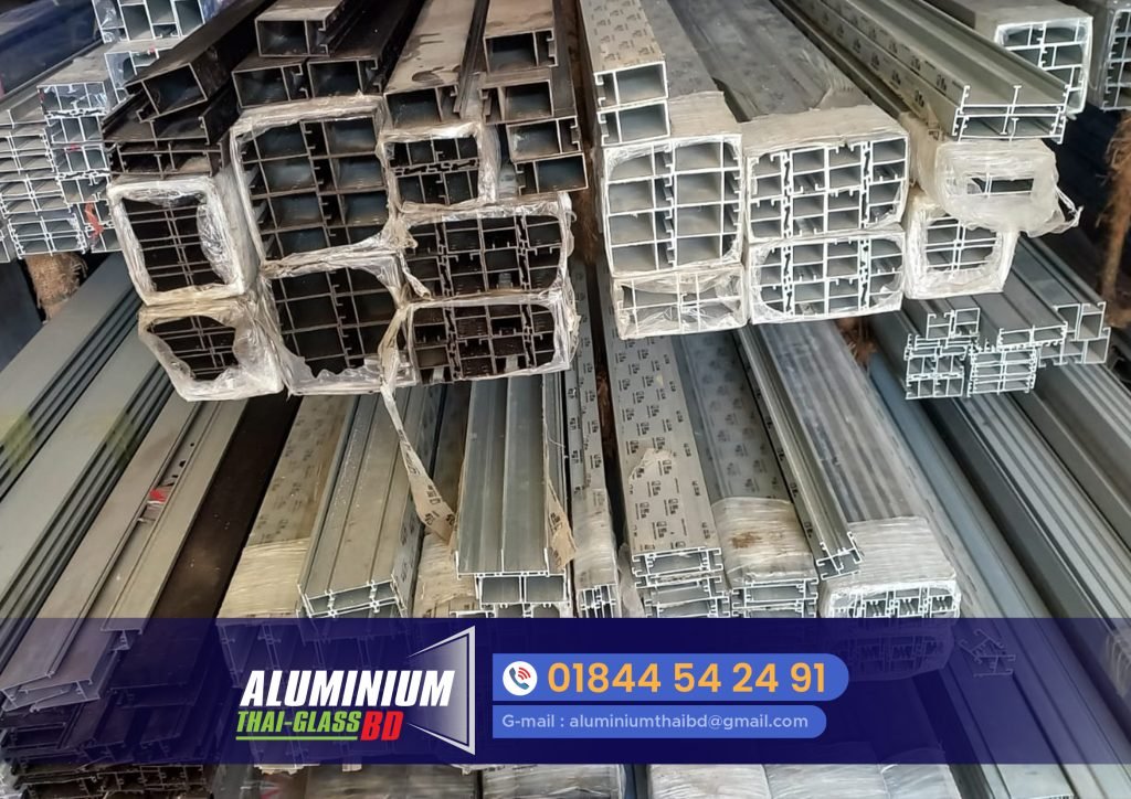 Aluminum Window Mullion Section, For Construction, 40mm | THAI ALUMINIUM PRICE IN BANGLADESH