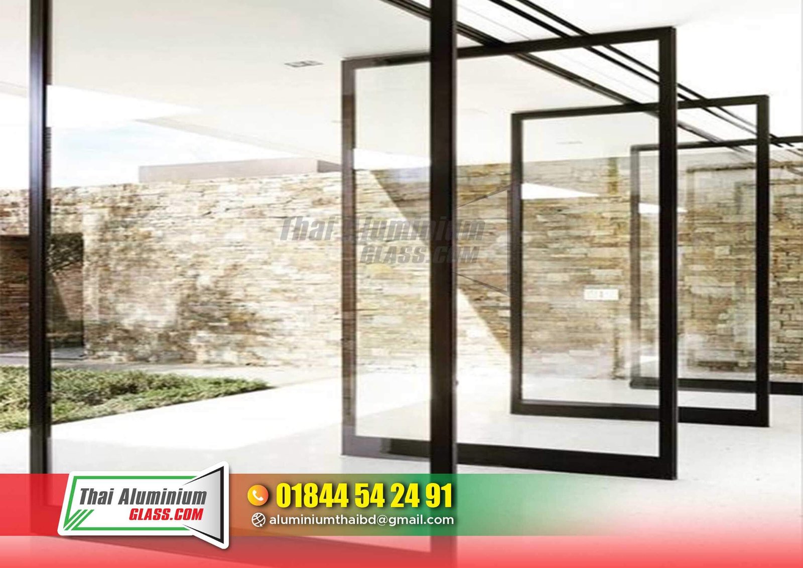 Frosted or Clear Glass Partitions