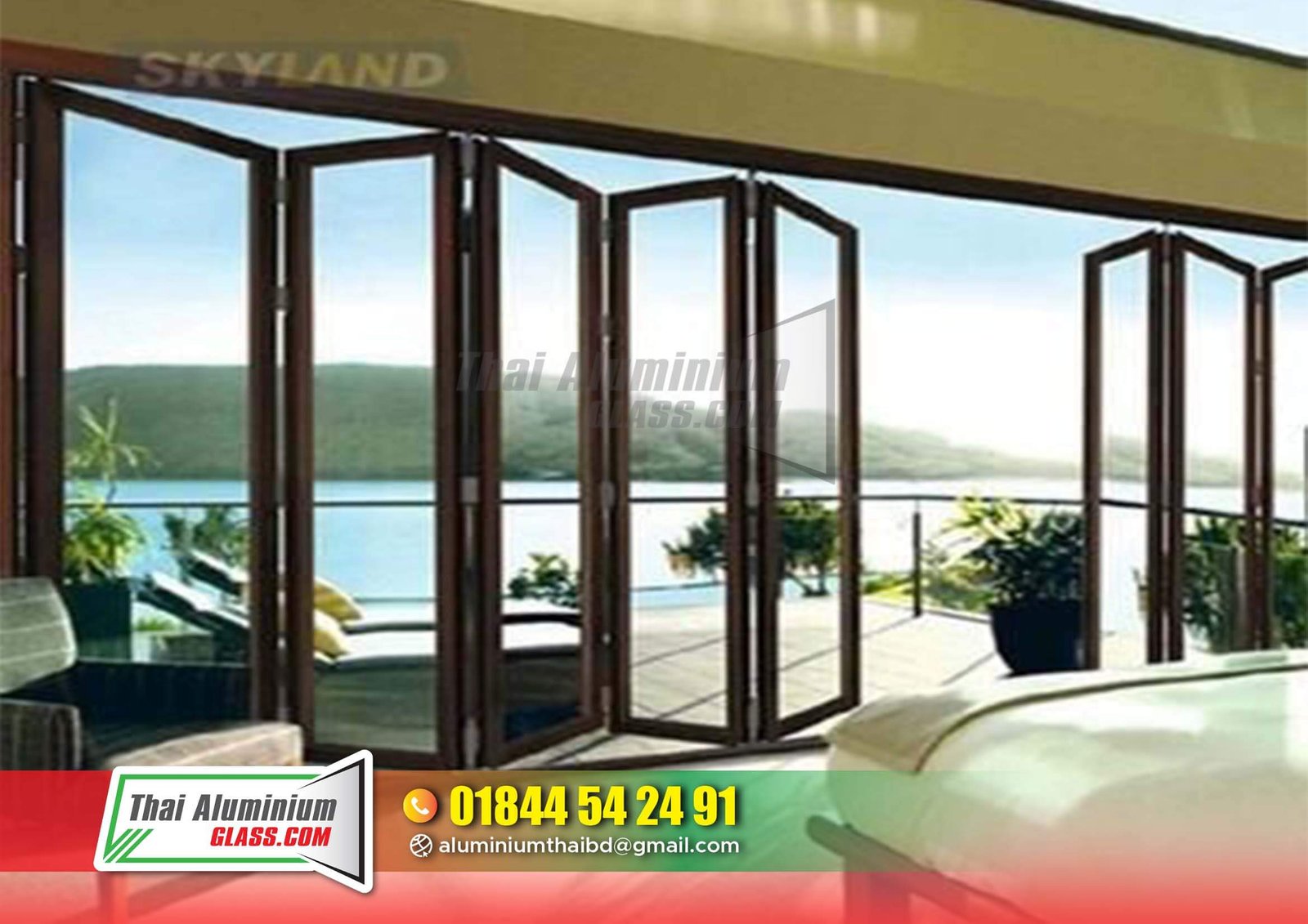 Redefine your space with the modern style and durability of our best Thai aluminium with glass sliding door. Upgrade your home with ease.