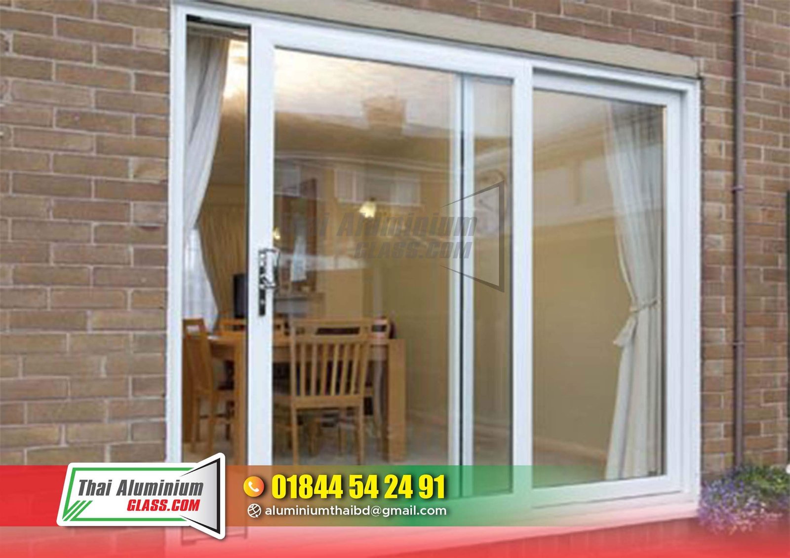 Thai Aluminium with Glass Sliding Door