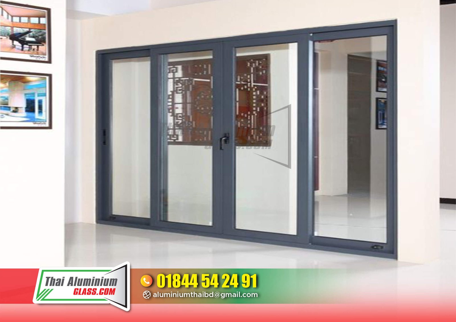 Thai Aluminium with Glass Sliding Door
