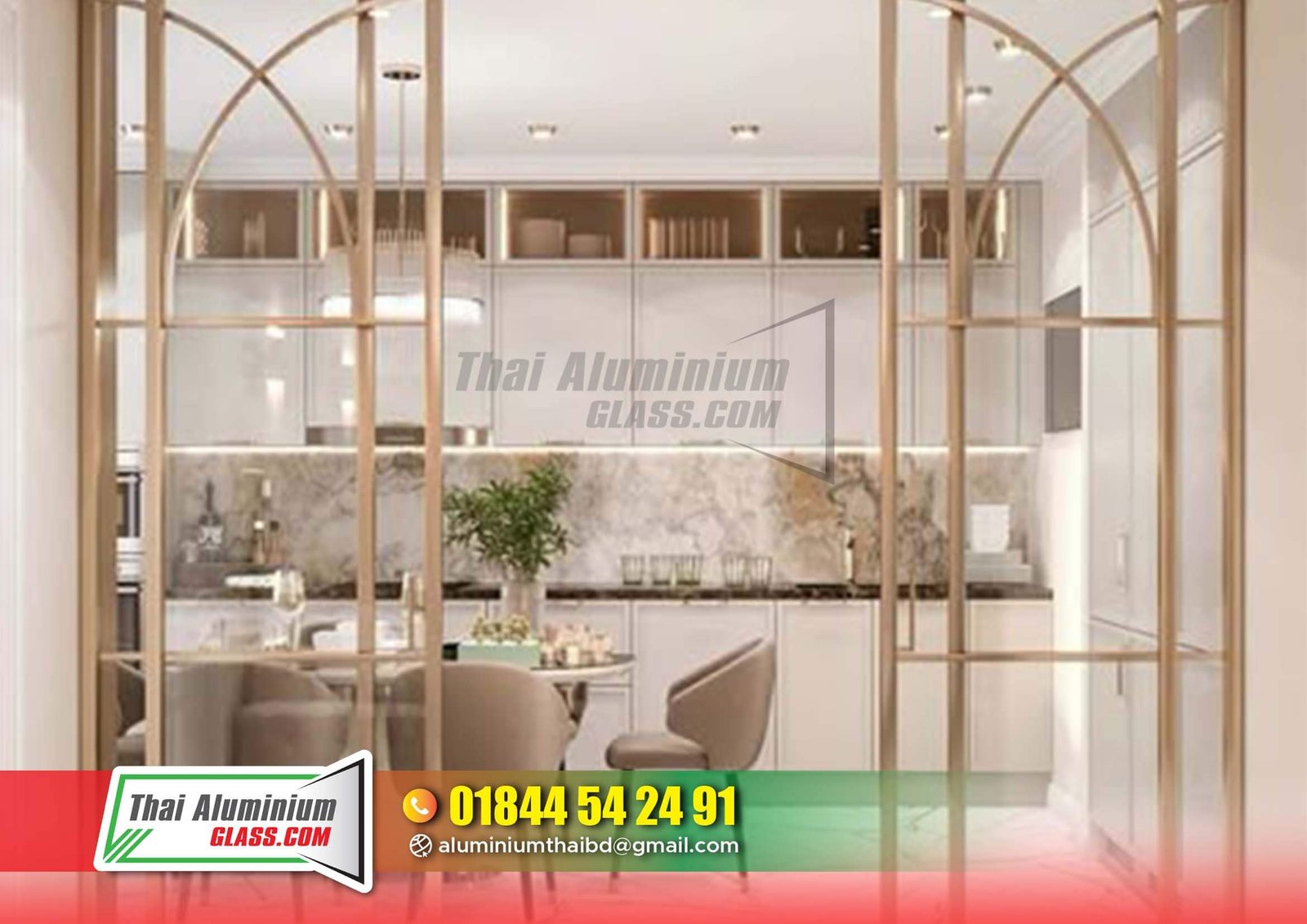 Thai Aluminium with Glass Sliding Door