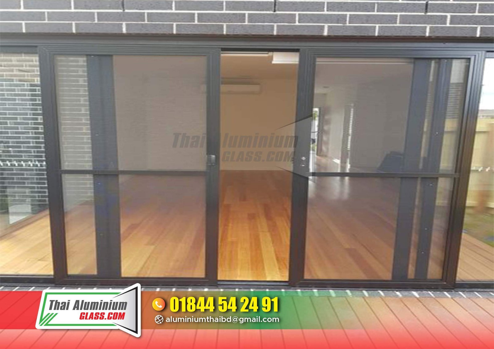 Thai Aluminium with Glass Sliding Door