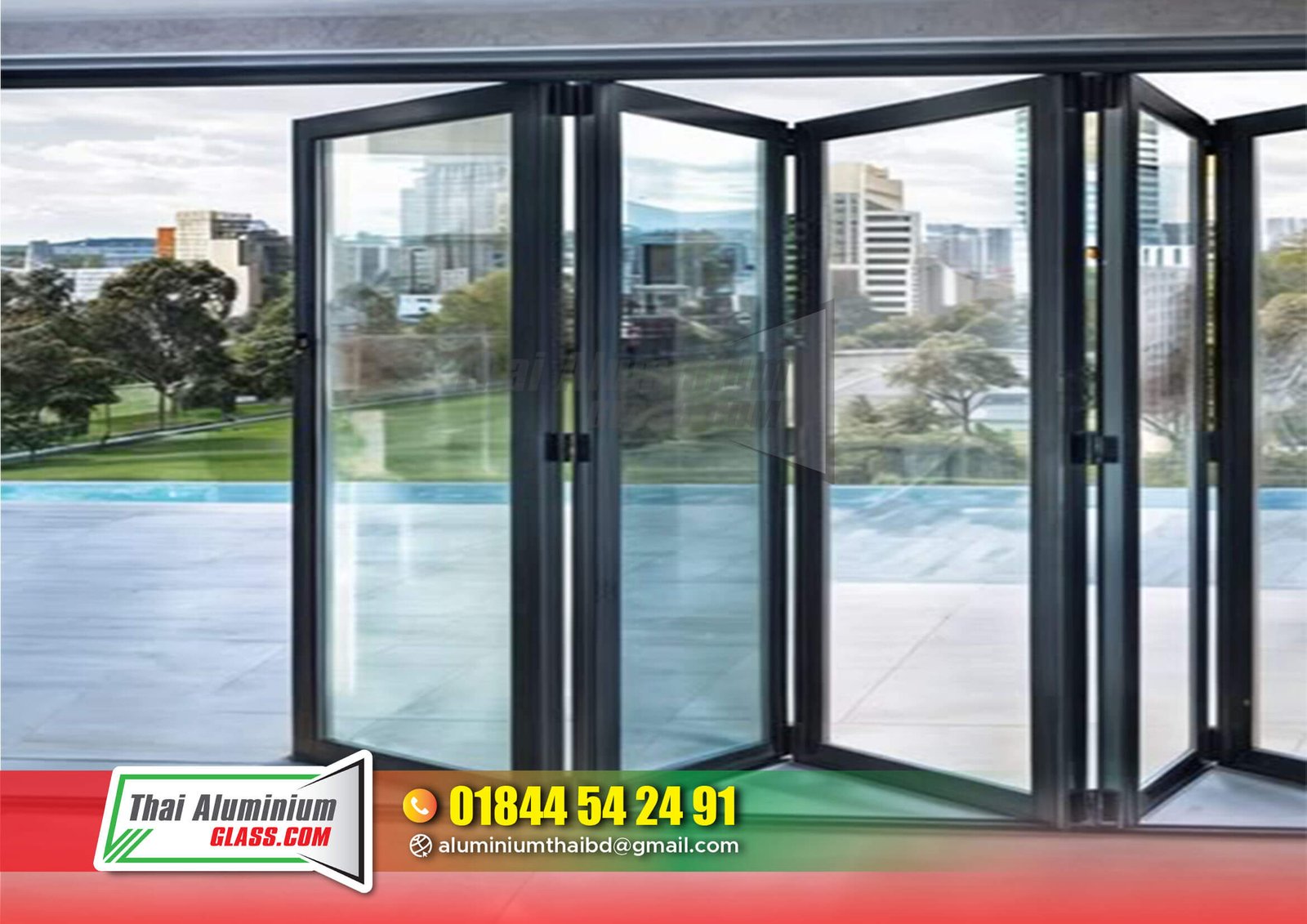 Thai Aluminium with Glass Sliding Door