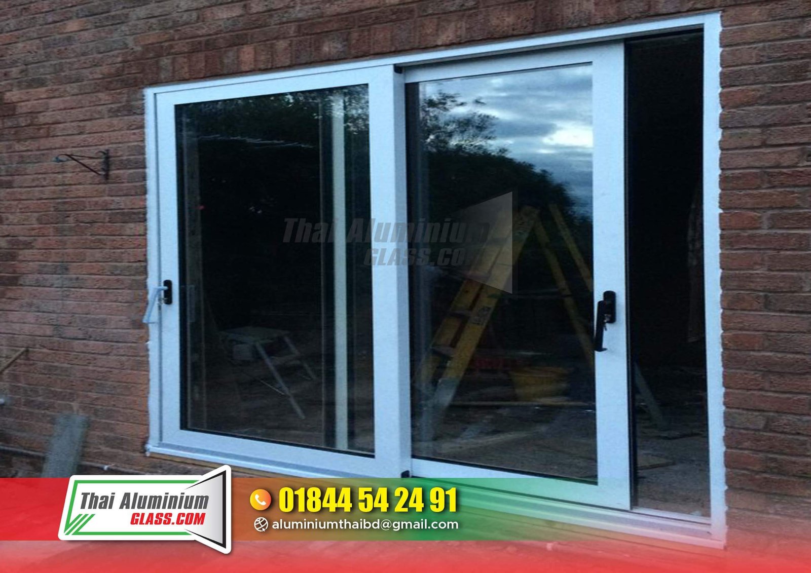 Thai Aluminium with Glass Sliding Door